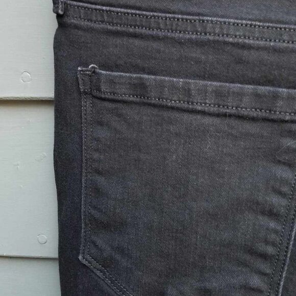 Eddie Bauer Curvy Boot cut Black Jeans Size T8 - Picture 4 of 11
